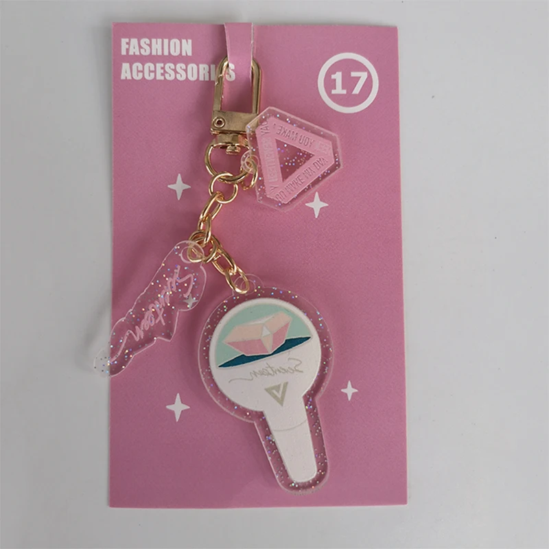 Kpop Seventeen World Tour Ode To You Fear Made My Dawn брелок держатель для ключей VERNON THE8 JEONGHAN WOOZI|Брелоки|