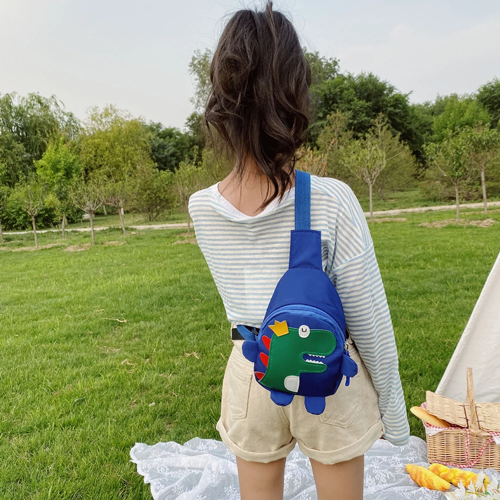 

Детские сумки, новинка 2021, милый рюкзак с мультипликационным изображением динозавра для девочек и мальчиков, маленькая школьная сумка, рюкз...