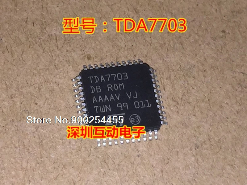 

TDA7703 TDA7703DB QFP44
