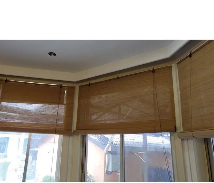 Роллер Tela Rolety Rzymskie For Love Bamboo Persianas Cortinas Estores engravles Para Ventanas Rolgordijnen оконные шторы