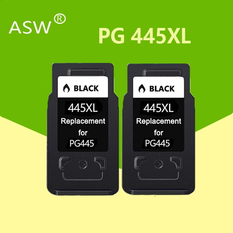 Чернильный картридж ASW PG-445 PG445 CL 446 совместимый с PG445XL 445XL для принтера Canon PIXMA MG 2440