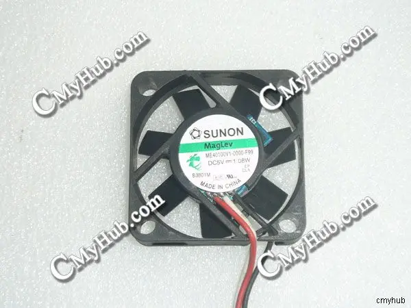 Для SUNON ME40100V1-0000-F99 DC5V 1,08 W 4010 4CM 40mm 40x40x10mm 3pin 3Wire охлаждающий вентилятор
