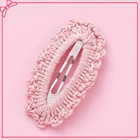 Модные Корейские вязаные заколки для волос для девочек, однотонные заколки, милые заколки для волос, простые заколки для волос, Детские аксессуары для волос, Оптовая продажа 2021