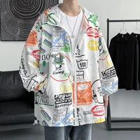 jacket sunscreen summer hooded 2021 streetwear mens womens clothes printing movement college new listing fashion long sleeve