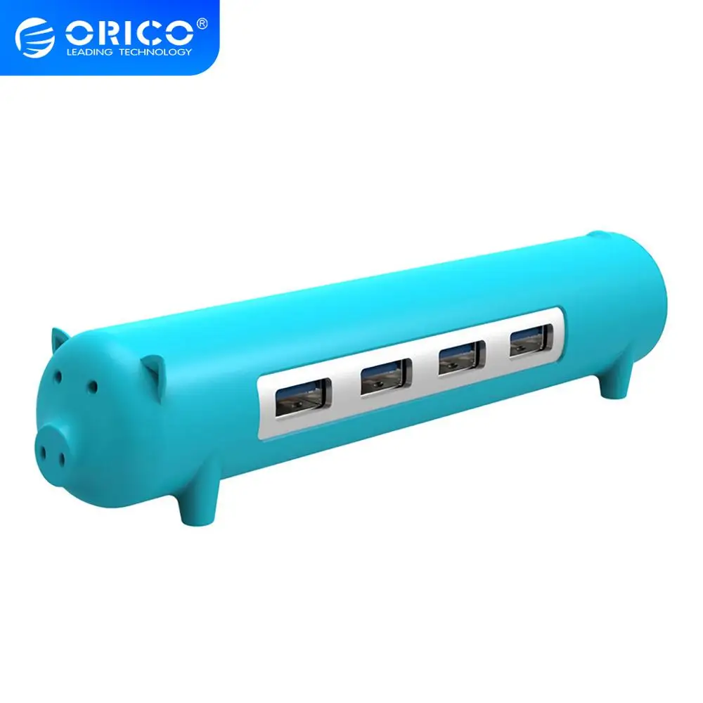 USB-разветвитель ORICO с 4 USB-портами и кабелем 1 м | Компьютеры офис