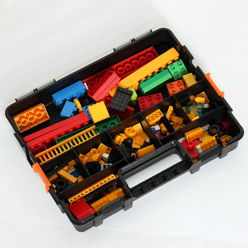 

ABS plastic Portable Parts Box Screw Storage Box Metal Parts Hardware tool Screwdriver auto repair tool box
