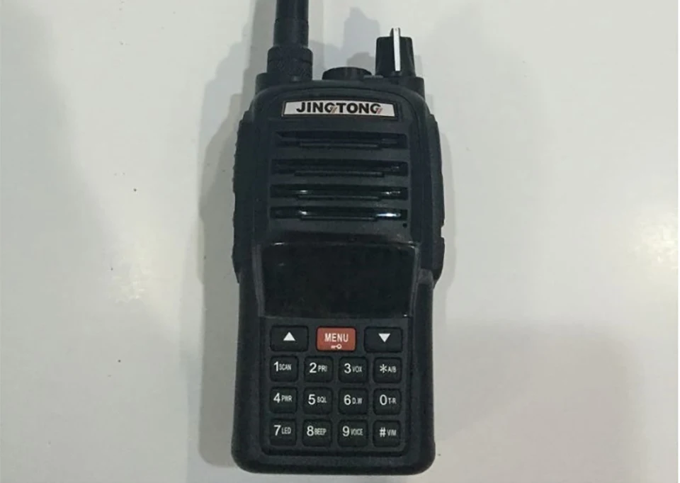 2 шт. в JT-3688 5 Вт 2000 мА/ч, иди и болтай Walkie Talkie радио двухдиапазонный с подкладкой Радио УКВ УВЧ HF любительский радиоприемник UV5R