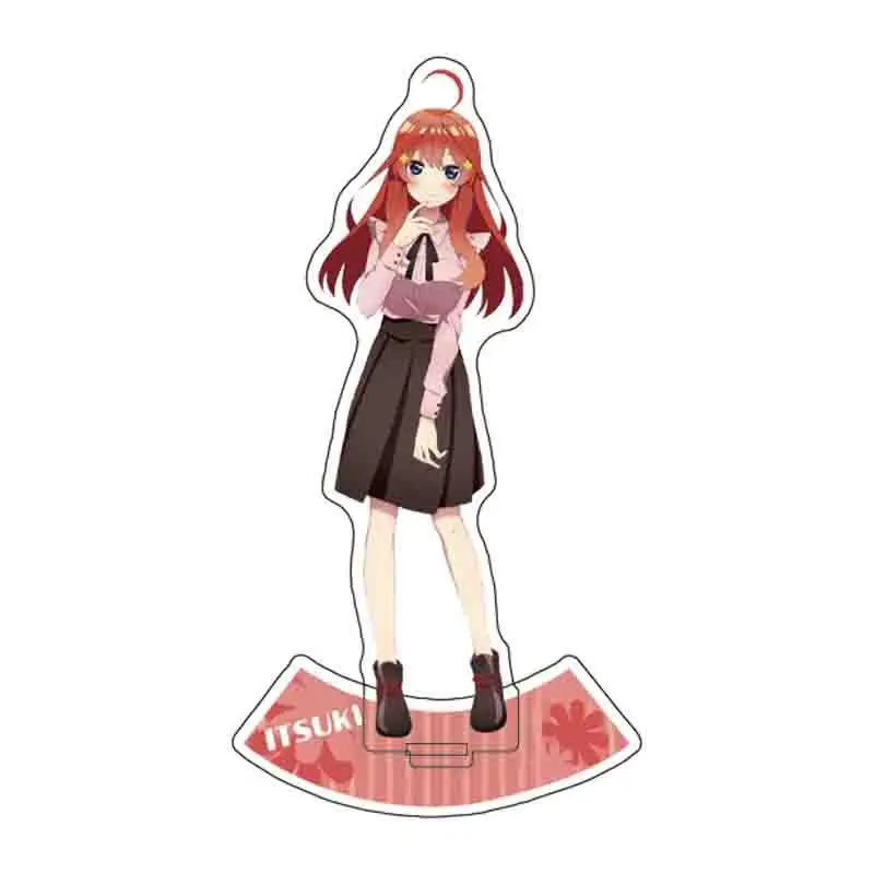 Аниме квинтуплет новый стиль акриловая подставка брелок Nakano Ichika Nino Miku Yotsuba Itsuki