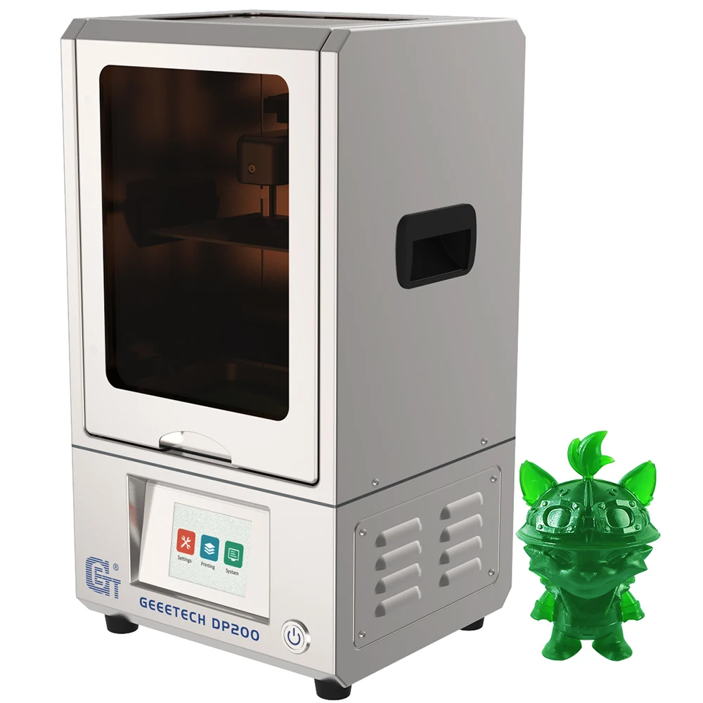 Geeetech DP200 ЖК светильник для отверждения 3D принтера DLP UV 40 Вт 405нм смола с wifi