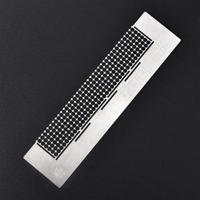 Линейка из нержавеющей стали с низкой вязкостью для алмазной живописи