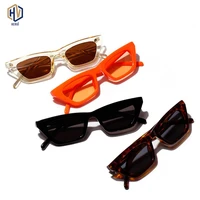 rectangle sunglasses women brand designer fashion black sun glasses for mens high quality anti uv eyeglass uv400