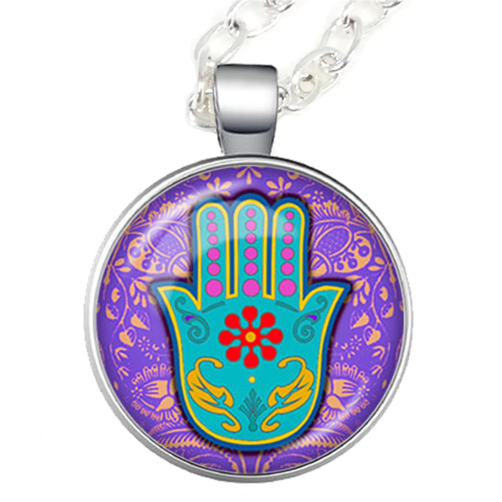 2020 Хамса ручной амулет Lucky Цепочки и ожерелья ювелирных изделий рука Фатимы