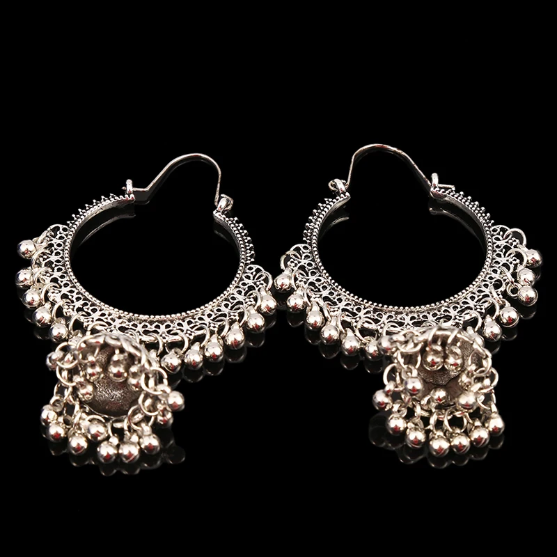 Женские индийские висячие серьги Boho Gypsy с кисточками ювелирные украшения Orecchini 2020