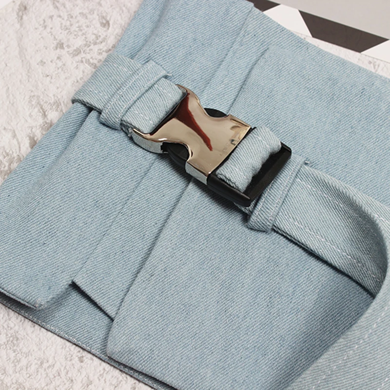 

CHICEVER Casual Loose Belt For Women Elegant Wide Asymmetrical Lace Up Accessories Belts Female Fashion New Clothes 2020 Seasons