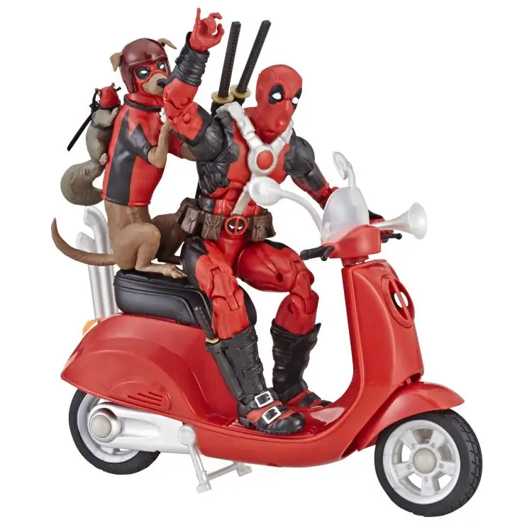 

Marvel Legends Marvel Legends 80th Anniversary 6-inch Deadpool + Motorbike Figure Doll Toy Model Gifts for Family and Friends