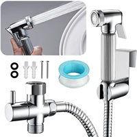 handheld toilet bidet sprayer stainless steel hand bidet faucet for bathroom hand sprayer shower head self cleaning accessories