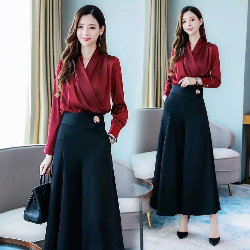 2021 для женщин осень комплект из двух предметов костюм элегантные весенние