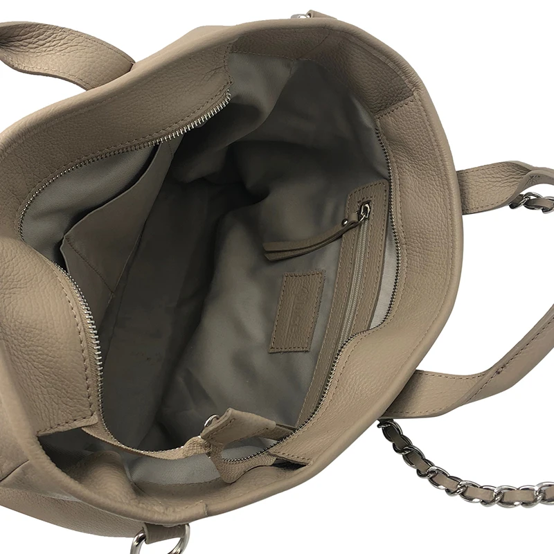 JUICE made in Italy Genuine leather women bag，Women Oversize handbag 112805 | Багаж и сумки
