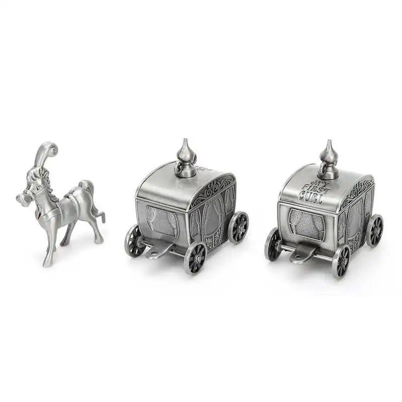 Металлическая шкатулка для ювелирных изделий в форме лошади коллекция детских