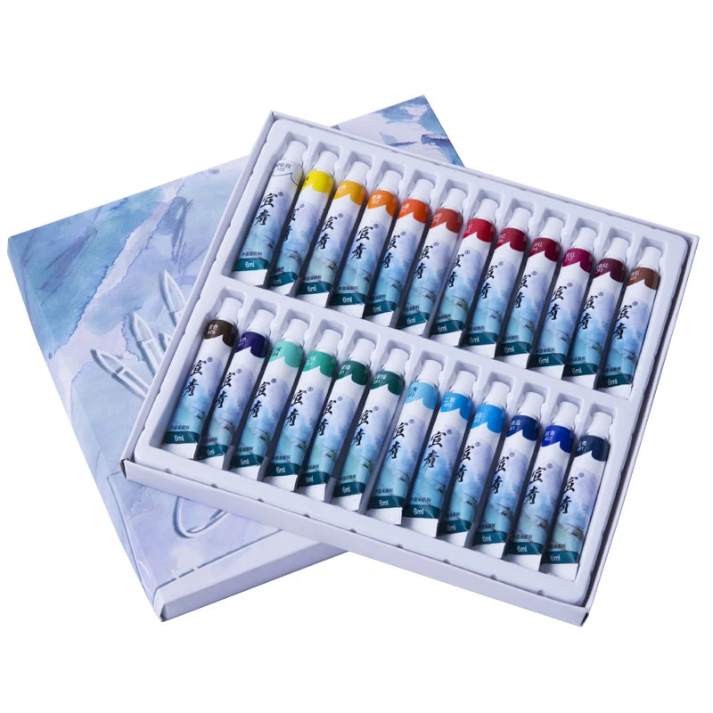 

Пигмент для китайской краски, 12/цветов, 6 мл