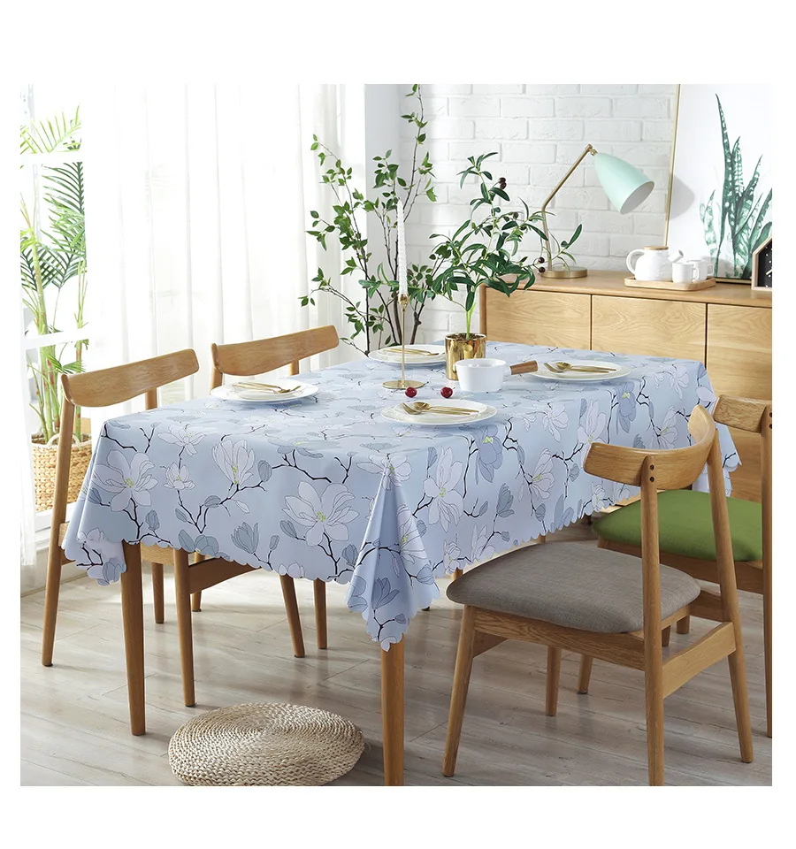 

Скатерть для стола из ПВХ, прямоугольная, квадратная, пластиковая, водонепроницаемая