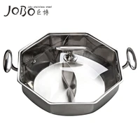 high quality non electric food shabu shabu chinese stainless steel hot pot soup pot