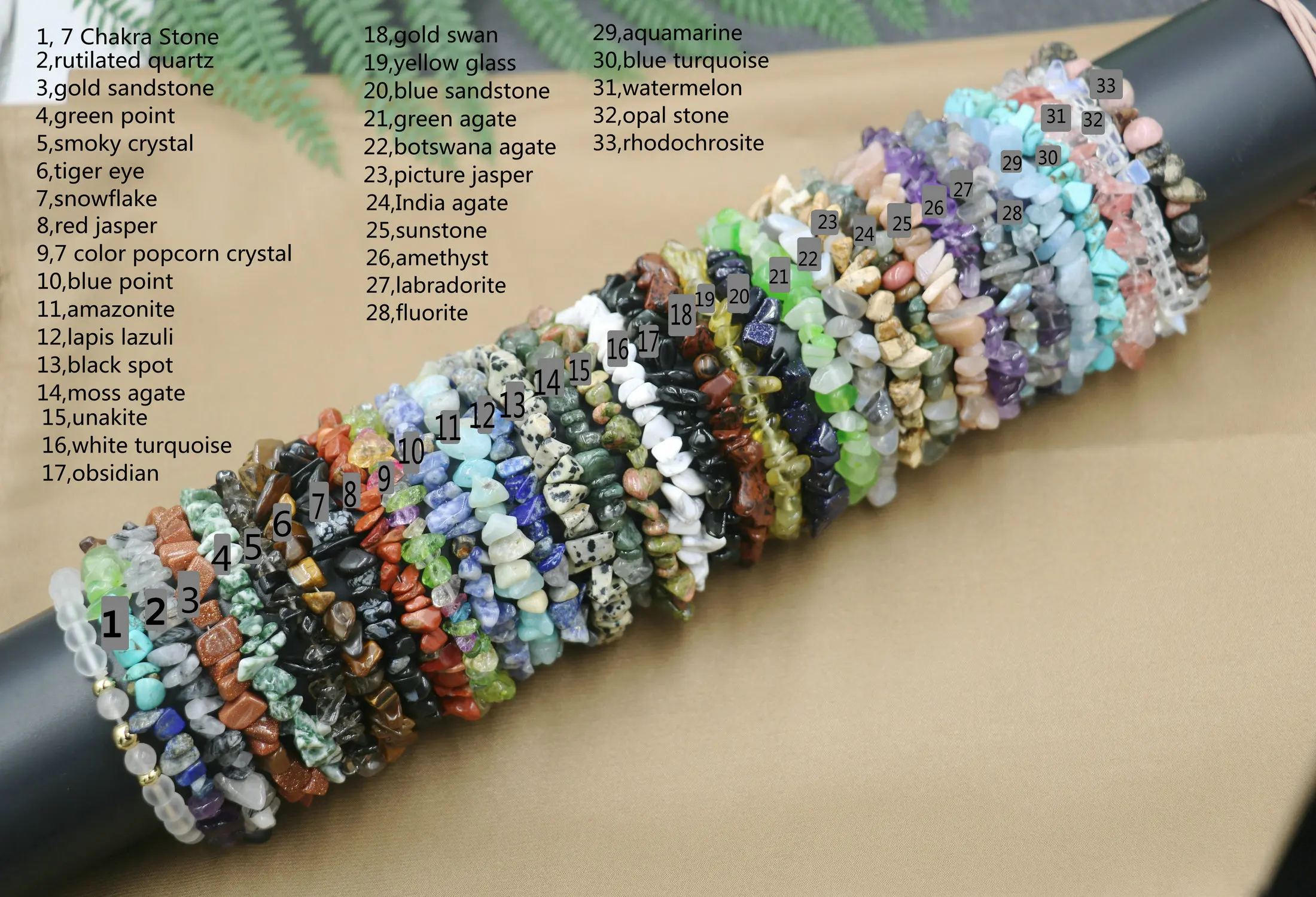 Женский стрейчевый браслет с натуральными драгоценными камнями | Украшения и