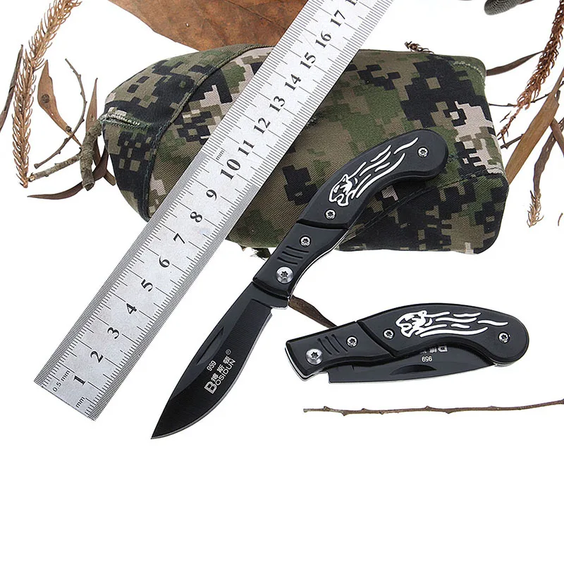 Нож складной карманный охотничий маленький открытый домашний резак для фруктов