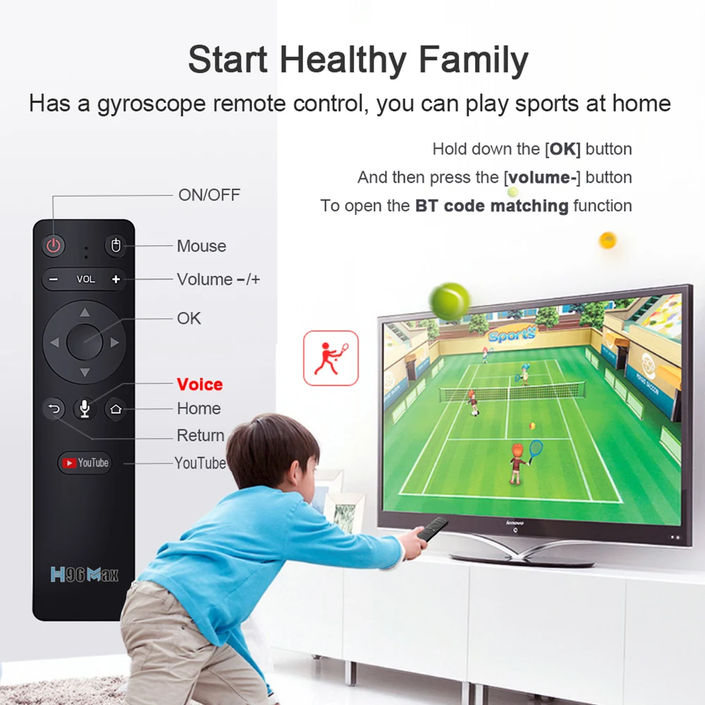 

H96 Max RK3566 Android 11,0 - 5G WiFi 1080P 8K H.265