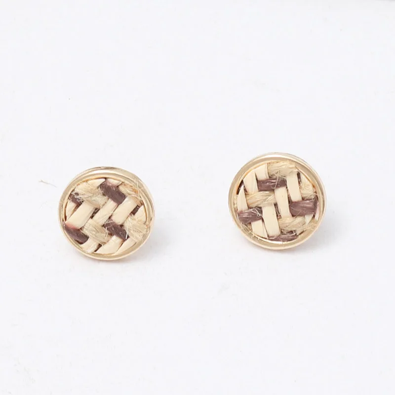 ZWPON золотые Мини кожаные серьги диски леопардовые из змеиной кожи для женщин