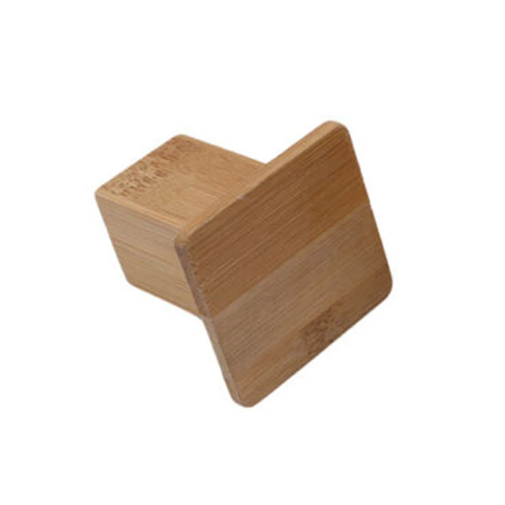 Новинка 3 3*1 4 дюймов бамбуковая коробка для зубочисток с квадратной