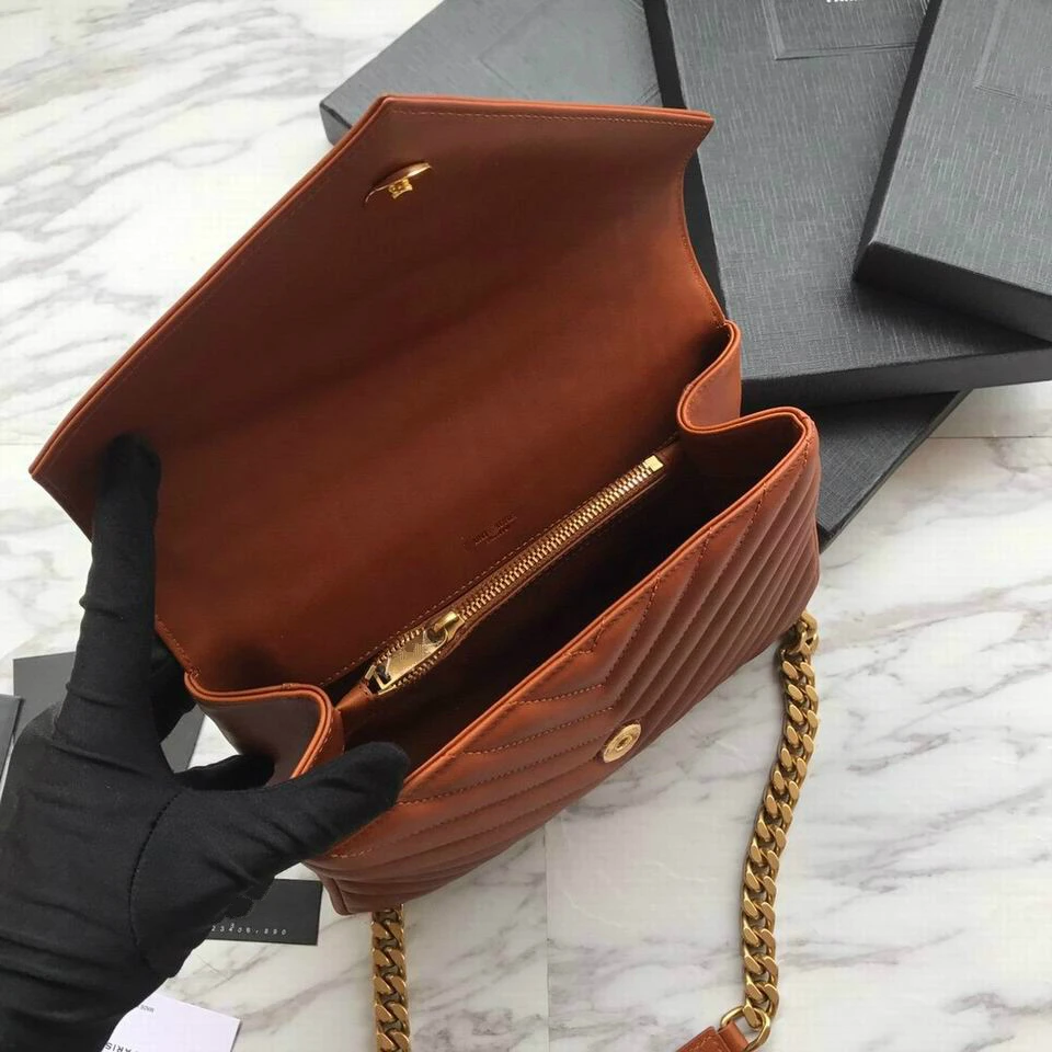 Bolso de cuero de dos colores, accesorio de lujo, marca famosa, de alta calidad, con herrajes y bolso de cuero port&aacute;til de madera-2