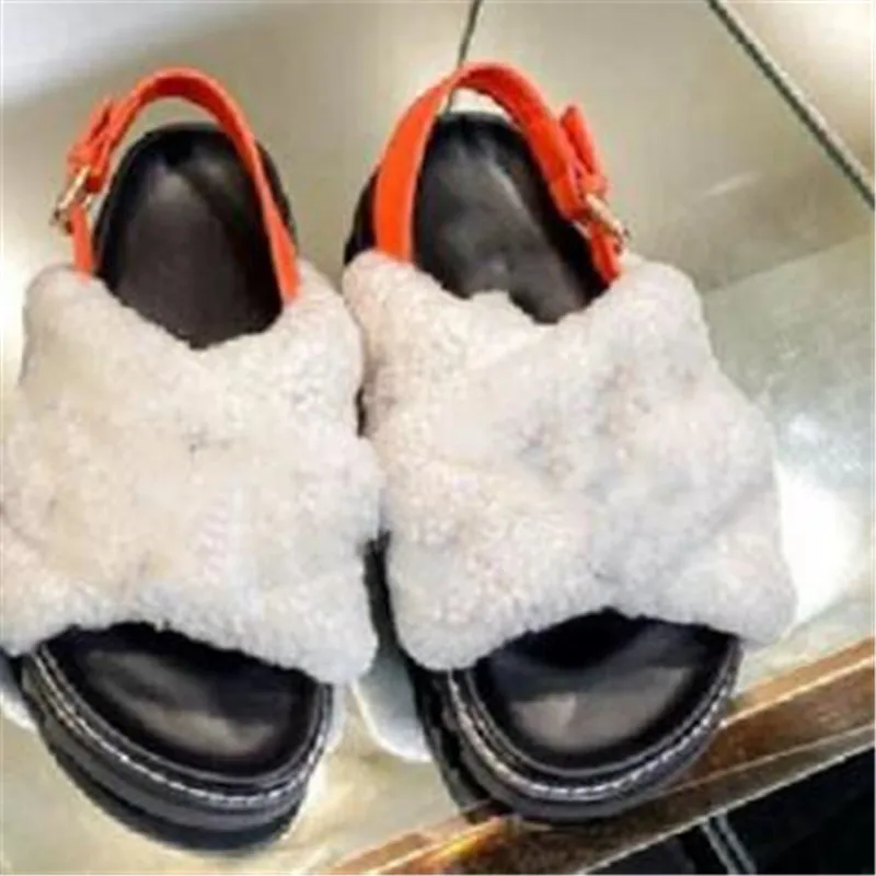 

Сандалии женские с мехом, босоножки на низком каблуке, повседневная обувь в римском стиле, летняя обувь