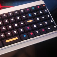 110 keysset dots key caps for mx switch mechanical keyboard pbt dye subbed key cap cherry profile