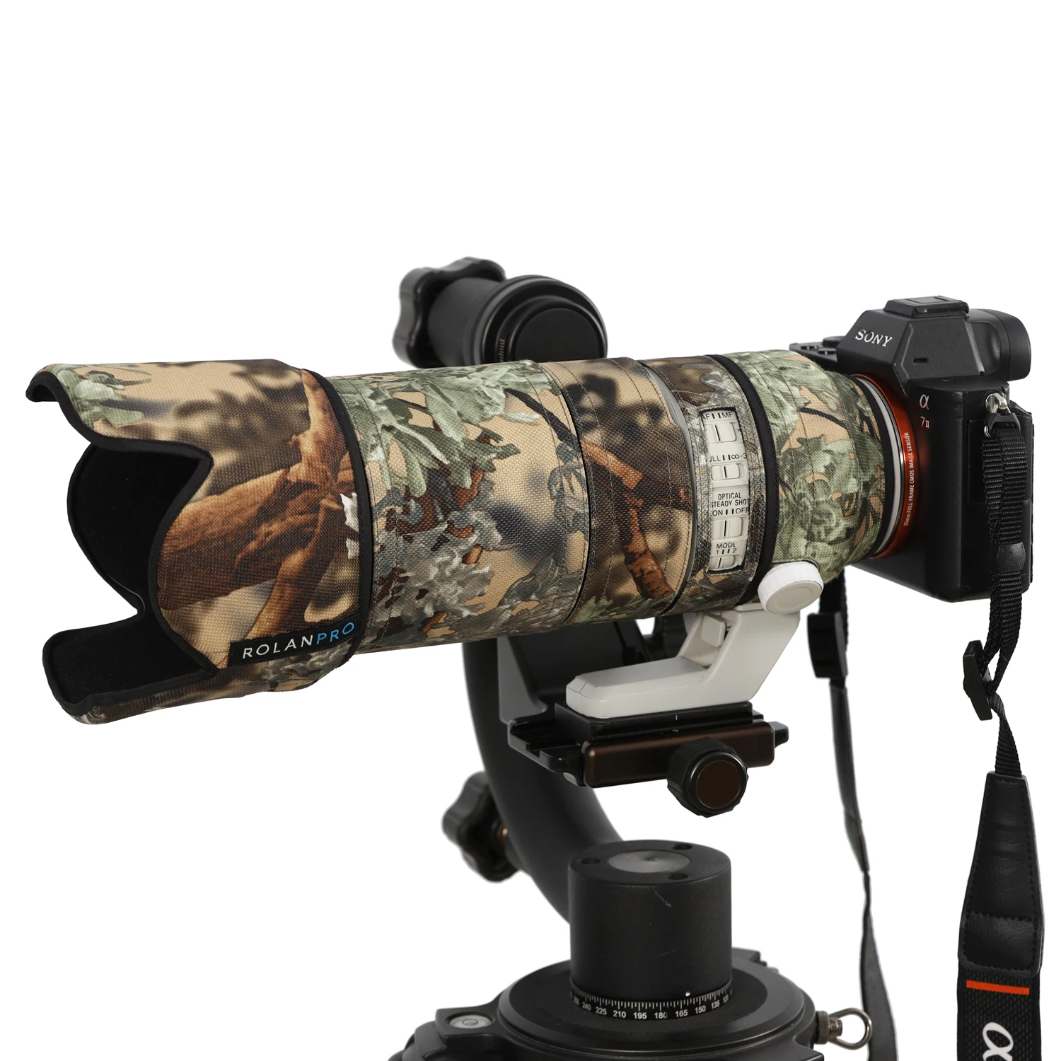 Линзы ROLANPRO камуфляжное пальто дождевик для Sony FE 70 200 мм f/2 8 GM OSS защитный чехол