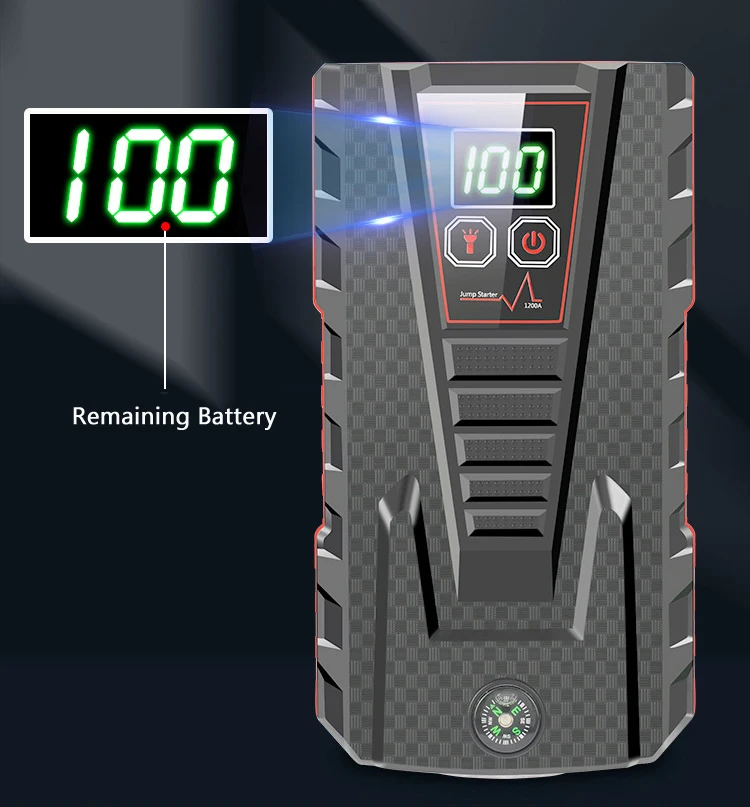 12v 32800mah car jump starter power bank portable fast charger for phone tablet auto jumper engine battery car emergency booster free global shipping