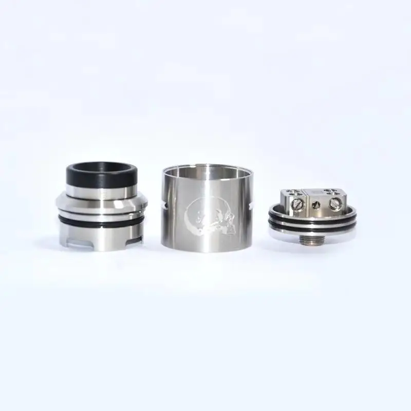 Новейший C2MNT rda V2 RDA с bf контактным ремонтом 24 мм атомайзер, совместимый с механическим модом, дополнительный Бесплатный 810 капельный наконечник