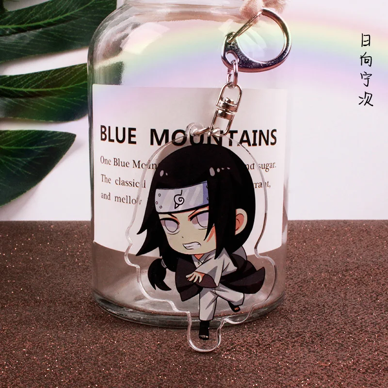Аниме Наруто акриловый брелок Uchiha Obito Deidara Sasori Uchiha Itachi мультфильм двухсторонний кулон брелок ювелирные аксессуары - Color: 31