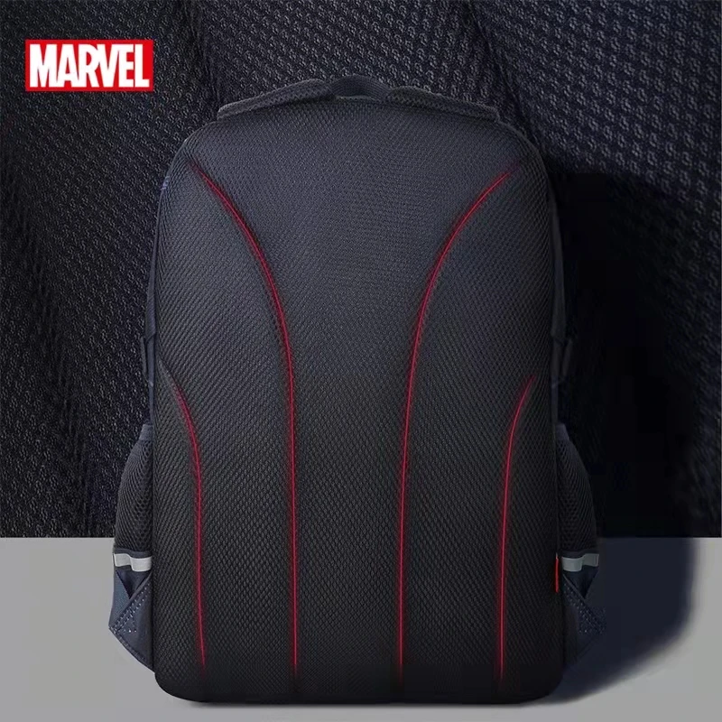Disney New School Bag For Boys Iron Spider Man Captain America Primary Student Shoulder Orthopedic Backpack Grade 1-5 Mochila