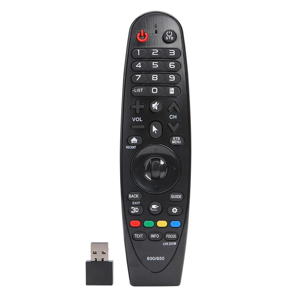 Запасной пульт дистанционного управления для смарт-ТВ LG Magic Remote AN-MR600 AN-MR650 Черный
