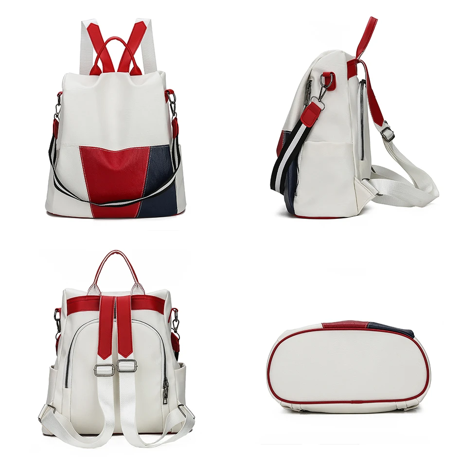 Роскошный дизайнерский женский рюкзак школьный высокого качества из