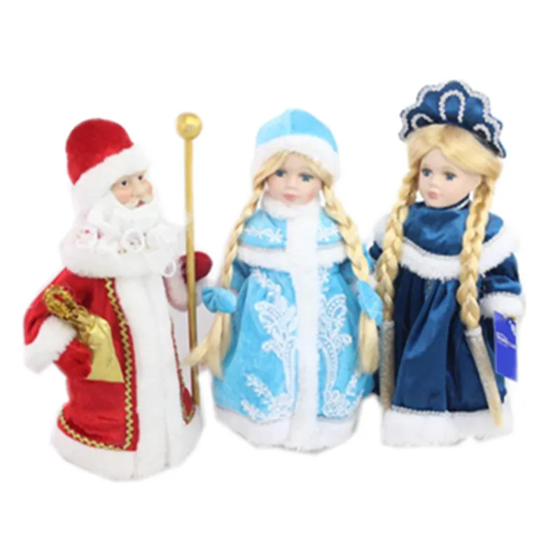 Игрушки Снежная принцесса фарфоровые куклы snowmaid snowgirl русские зимние украшения