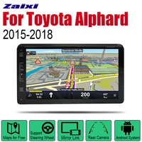 zaixi android car gps navi for toyota alphard 20152018 player navigation wifi bluetooth mulitmedia system audio stereo eq