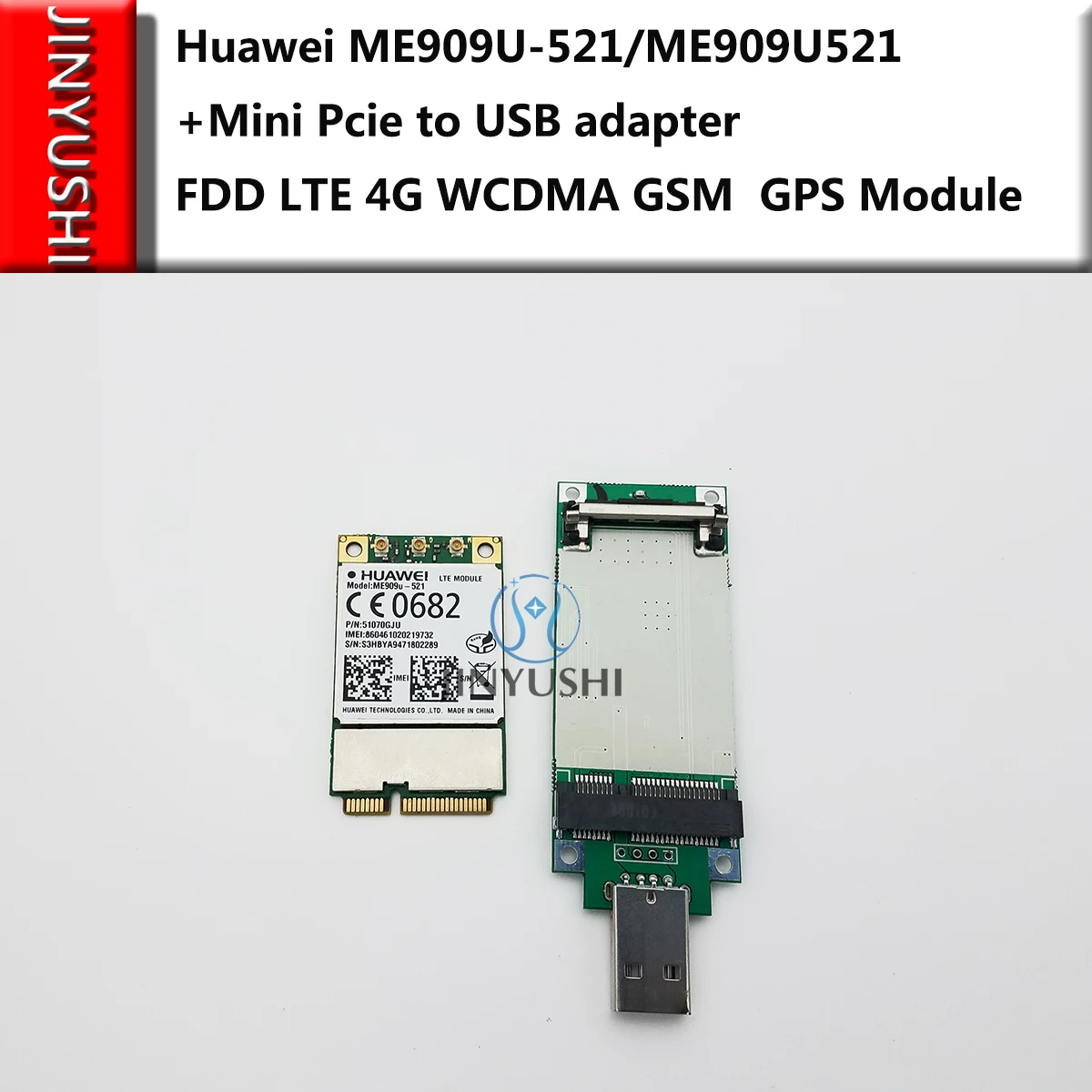Разблокированная док станция Huawei с USB адаптером FDD LTE Mini pcie 4G WCDMA поддержка GPS