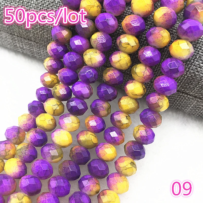 Бусины из австрийского хрусталя с гранями 6 х4/8 х6 мм | Украшения и аксессуары