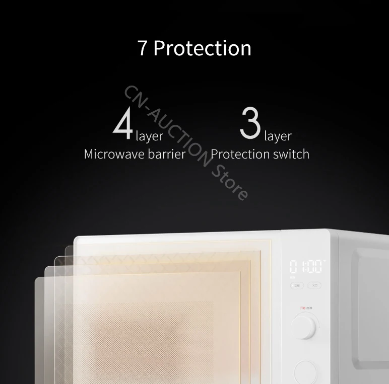Xiaomi Mijia микроволновая печь 20л 700 Вт Toshiba магнетрон быстрый нагрев плоская грелка нагревательная плита Smart Mijia приложение управление