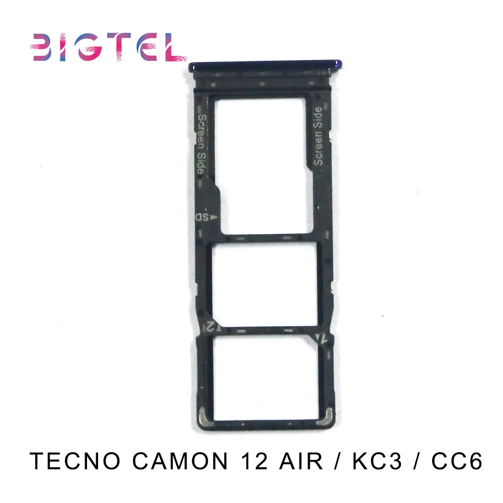 

5 Pcs/Lot Original For Tecno Camon 12 Air KC3 CC6 SIM SD Card Tray Slot Holder