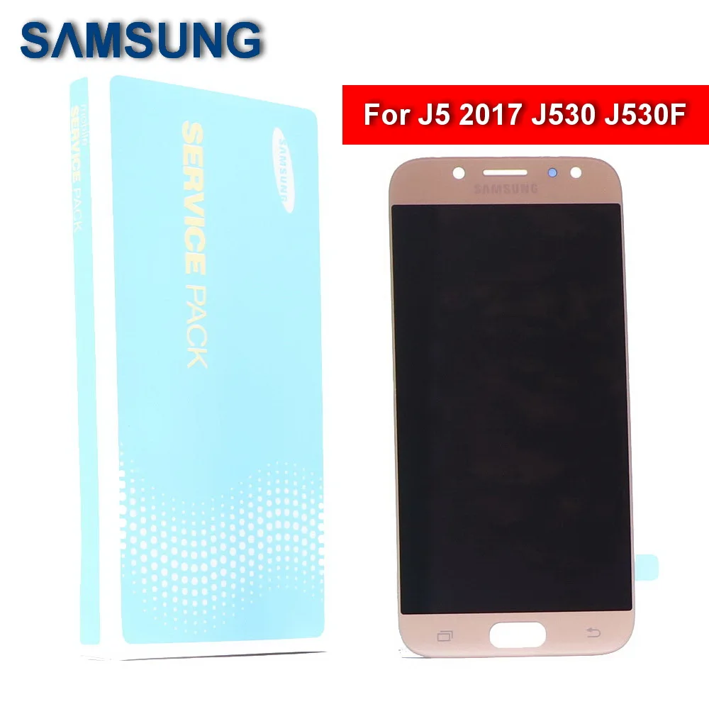 Супер AMOLED J5 ЖК-экран для samsung Galaxy J530 J5300 J530F телефон дисплей сенсорный экран дигитайзер