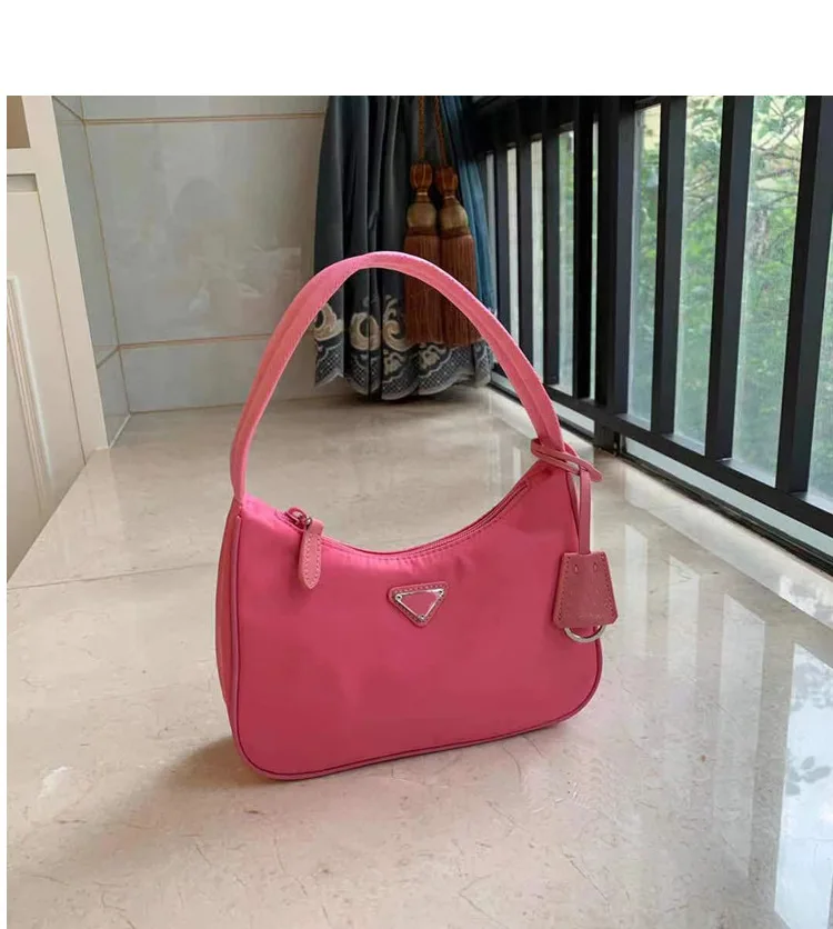 

family hobo underarm bag women's bag three in one nylon bag stick bag single shoulder underarm bag hand bag