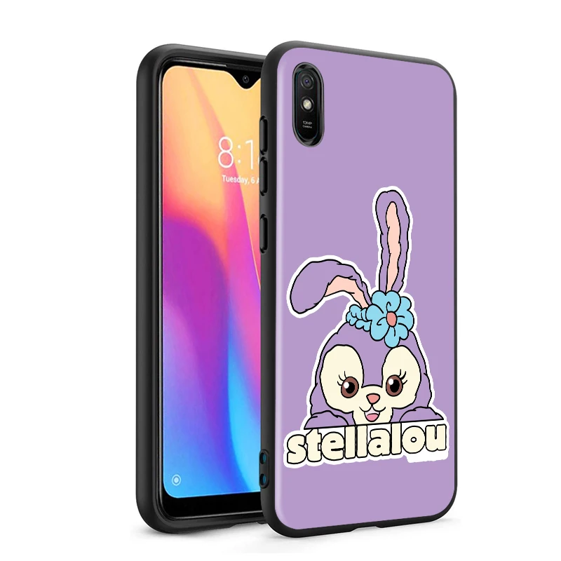 

Stellalou rabbit for Xiaomi Redmi 10X Pro 9C 9A 9I 9T 9 GO K30S Ultra K20 8 7 S2 6 5 4X Pro Soft Black Phone Case